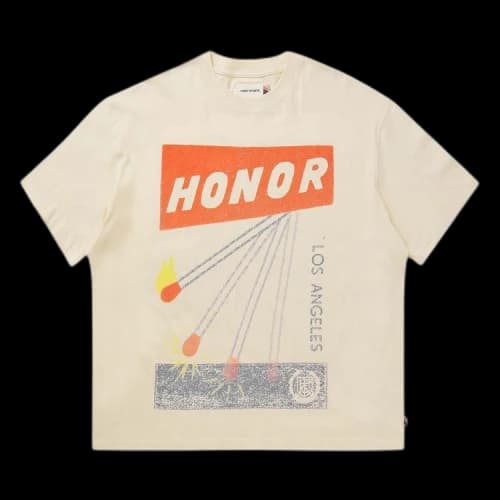 Honor The Gift Match Box Tee 'White'
