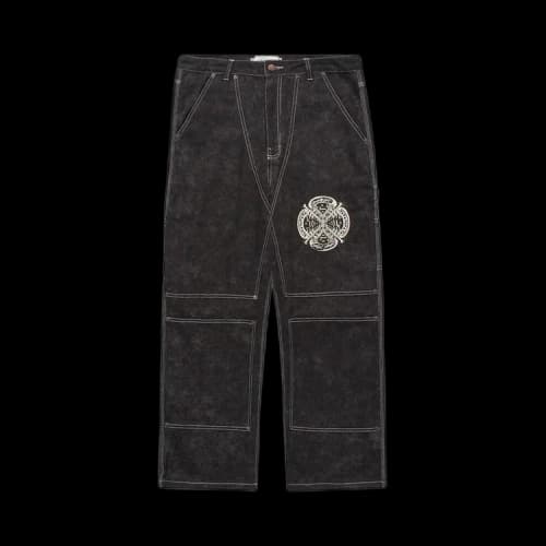 Honor The Gift Washed Carpenter Ankle Pant 'Black'