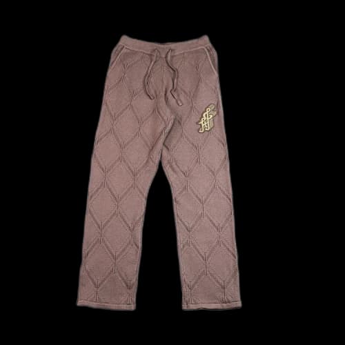 Honor The Gift Diamond Knit Pant 'Brown'