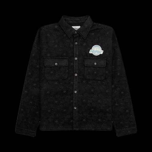 Honor The Gift Floral Cover Shirt 'Black'