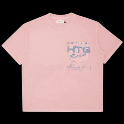 Honor The Gift HTG Records Tee 'Pink'