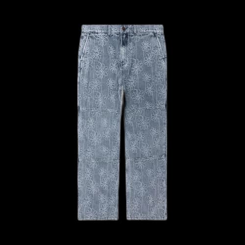 Honor The Gift Flower Denim Pant 'Light Indigo'