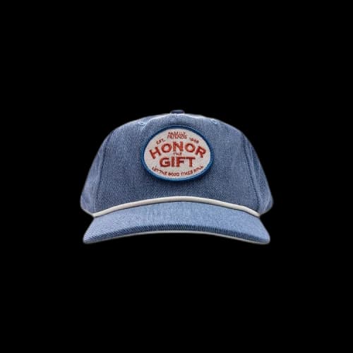 Honor The Gift EST 1988 Patch Trucker Cap 'Denim'
