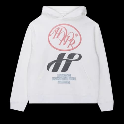 Honor The Gift Pop Art Hoodie 'Bone'