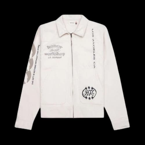 Honor The Gift Banner Jacket 'Natural'