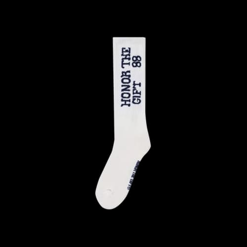 Honor The Gift For Sale Ribbed Sock 'White'