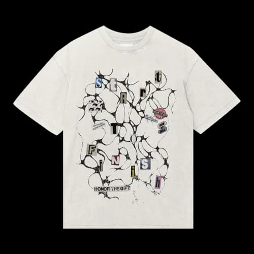 Honor The Gift Start To Finish Tee 'Bone'