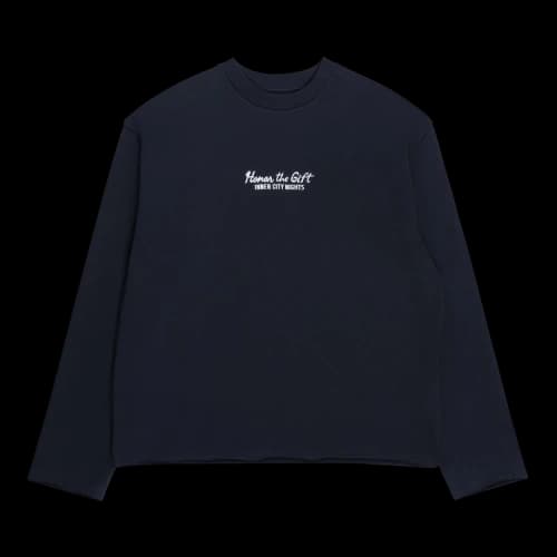 Honor The Gift 1988 Drive In Long-Sleeve Crewneck 'Black'