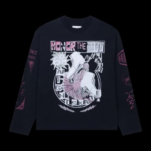 Honor The Gift Night Skate Long-Sleeve 'Black'