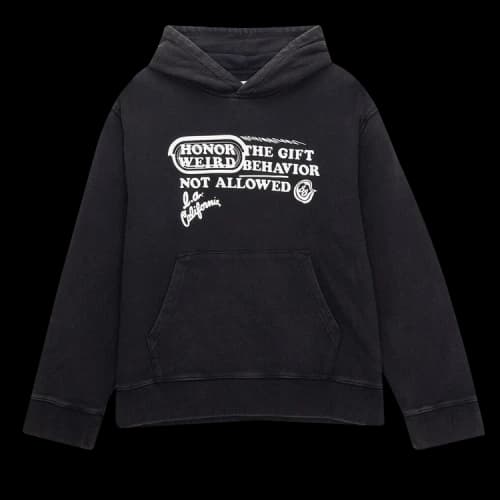Honor The Gift Not Allowed Hoodie 'Black'