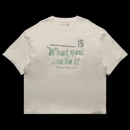 Honor The Gift What You Make It T-Shirt 'White'