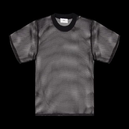 Ami Oversize Mesh T-Shirt 'Black'