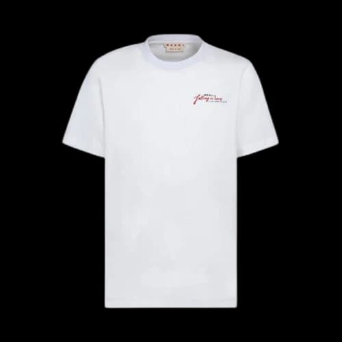 Marni Short-Sleeve T-Shirt 'Lily White'