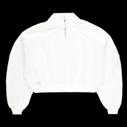 Air Jordan Flight Fleece Quarter Zip Top 'Sail/Sail'