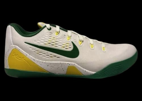 Nike Kobe 9 EM Low Protro Oregon Ducks PE White