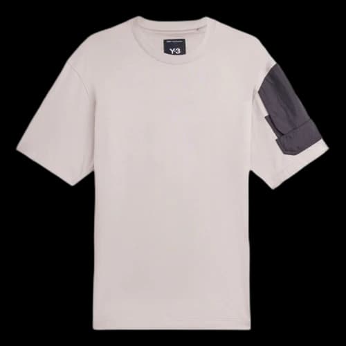 adidas Y-3 Utility Short Sleeve T-Shirt 'Light Brown'