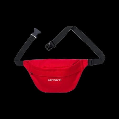 Carhartt WIP Payton Hip Bag 'Cardinal/White'