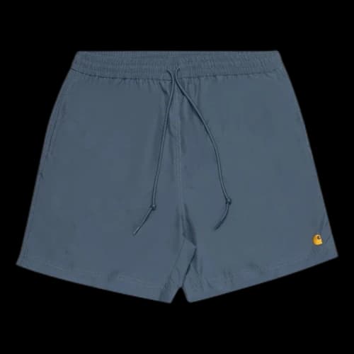Carhartt WIP Chase Swim Trunk 'Storm Blue/Gold'