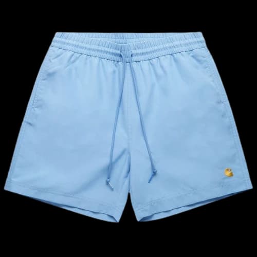 Carhartt WIP Chase Swim Trunks 'Piscine/Gold'