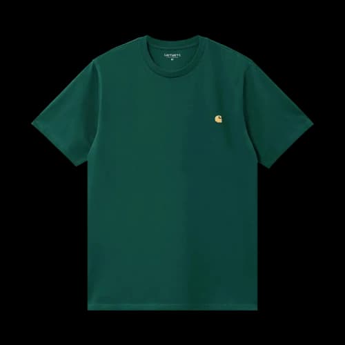 Carhartt WIP Chase T-Shirt 'Chervil/Gold'