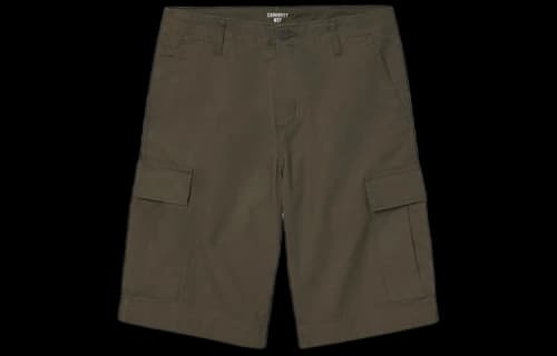 Carhartt WIP Logo Patch Knee Length Cargo Shorts