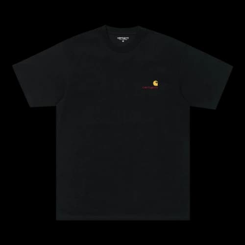 Carhartt WIP American Script T-Shirt 'Black'