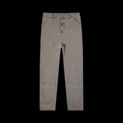 Carhartt WIP Double Knee Pants 'Faded Black'