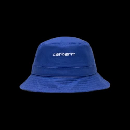 Carhartt WIP Script Bucket Hat 'Lazurite/White'