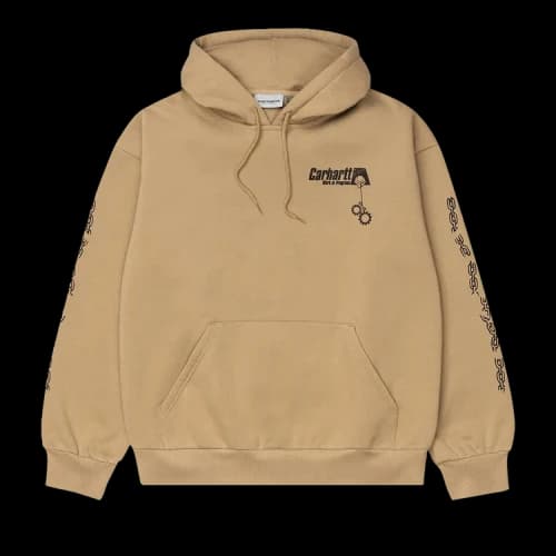 Carhartt WIP Hooded Scramble Sweatshirt 'Dusty Hamilton Brown'