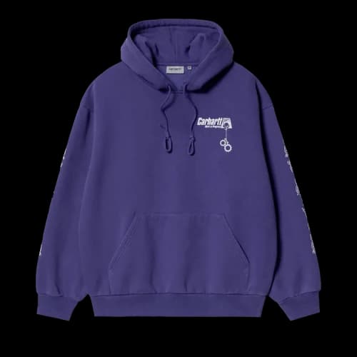 Carhartt WIP Hooded Scramble Sweatshirt 'Razzmic'