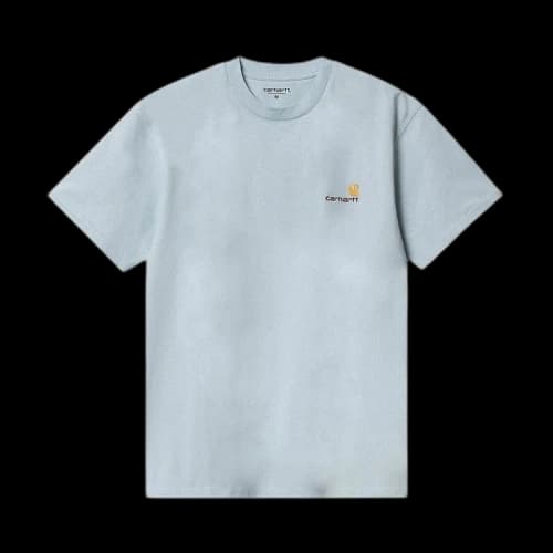 Carhartt WIP American Script Short-Sleeve T-Shirt 'Blue'