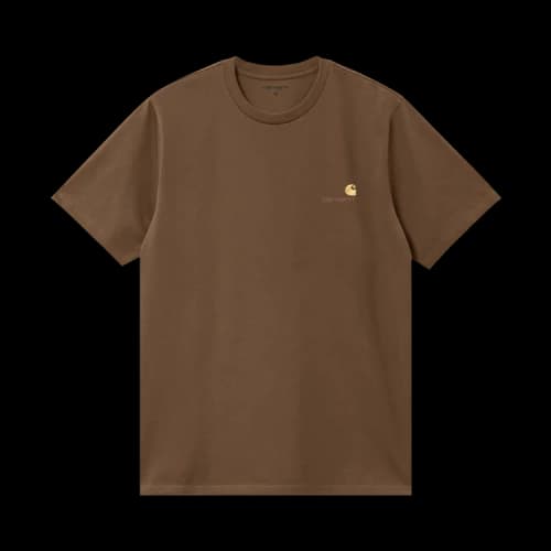Carhartt WIP American Script T-Shirt 'Lumber'