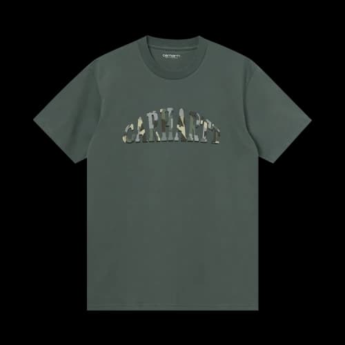 Carhartt WIP Short-Sleeve Dome Script T-Shirt 'Hemlock Green'