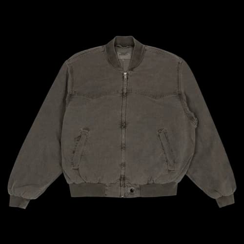 Carhartt WIP Santa Fe Bomber Jacket 'Black'