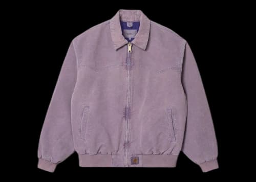 Carhartt WIP OG Santa Fe Dearborn Canvas 12oz Jacket Razzmic (Faded)