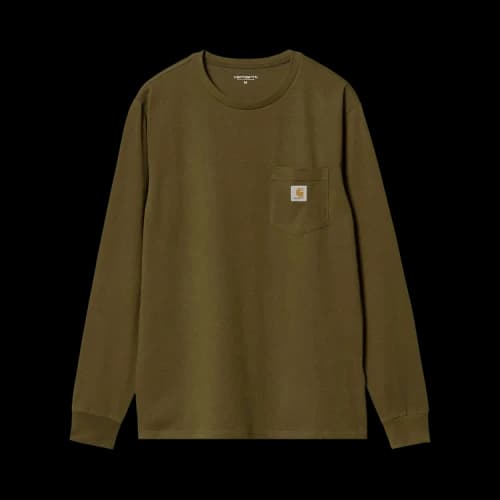 Carhartt WIP Long-Sleeve Pocket T-Shirt 'Green'