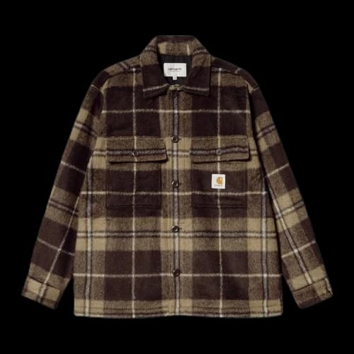 Carhartt WIP Manning Shirt 'Dark Umber'