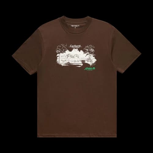 Carhartt WIP Short-Sleeve Home Builders T-Shirt 'Dark Umber'