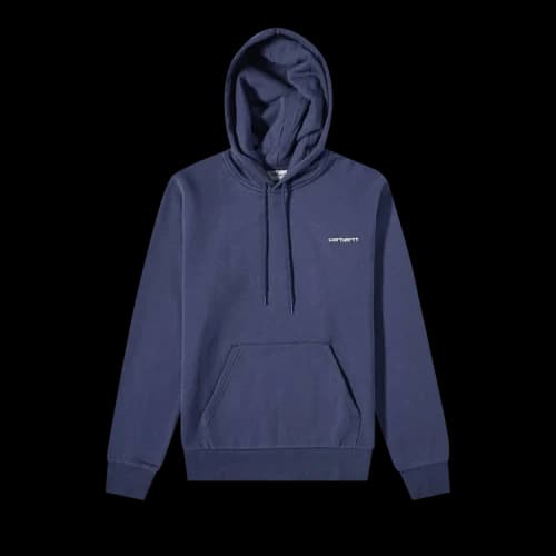 Carhartt WIP Hooded Script Embroidery Sweater 'Blue'