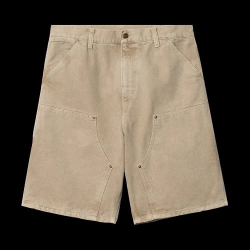 Carhartt WIP Double Knee Shorts 'Dusty Hamilton Brown'