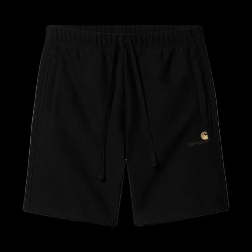 Carhartt WIP American Script Sweatshort 'Black'