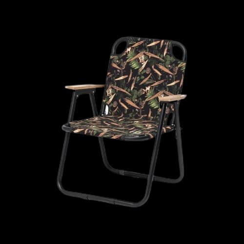 Carhartt WIP Folding Chair 'Lumen Print/Black'