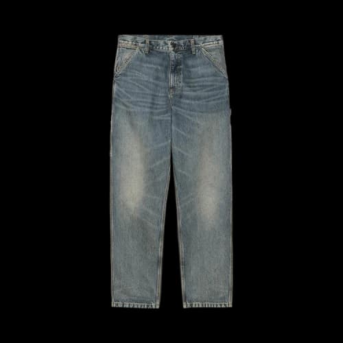 Carhartt WIP Single Knee Denim Pant 'Blue (Worn Used Wash)'
