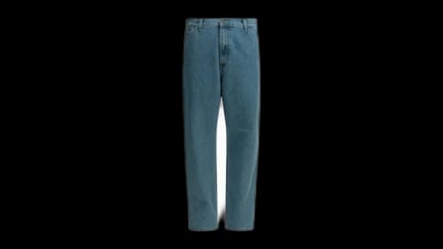 Carhartt Single Knee Wide Leg Jeans Blue