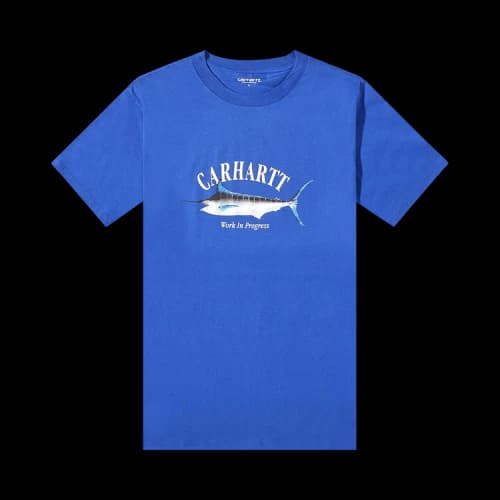 Carhartt WIP Short-Sleeve Marlin T-Shirt 'Lazurite'
