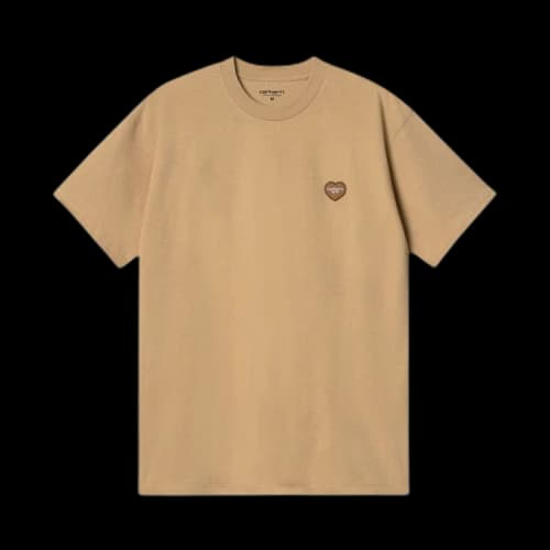 Carhartt WIP Double Heart T-Shirt 'Dusty Hamilton Brown'