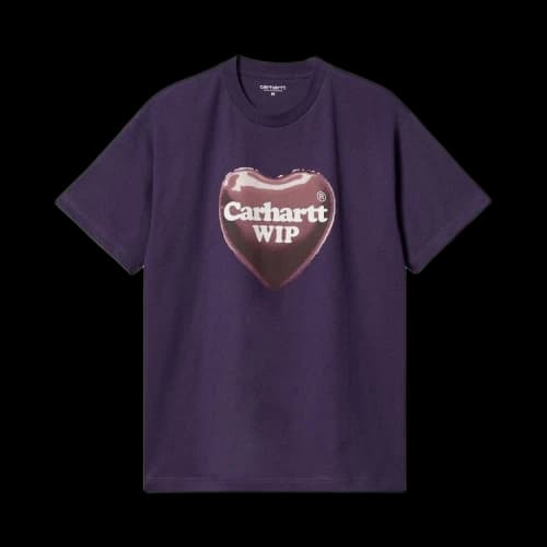 Carhartt WIP Heart Balloon T-Shirt 'Cassis'
