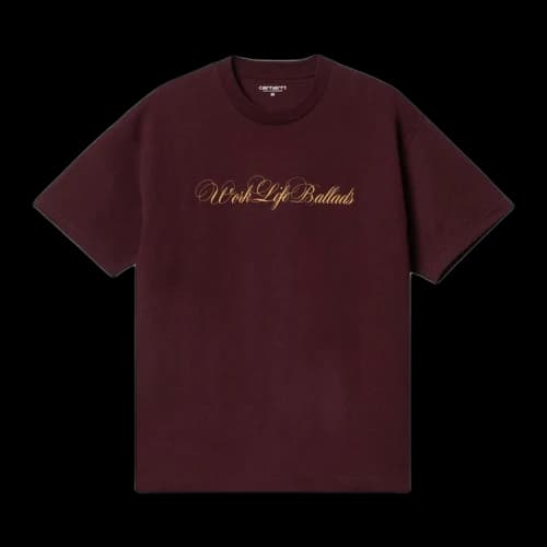 Carhartt WIP Work Life Ballads T-Shirt 'Orange'
