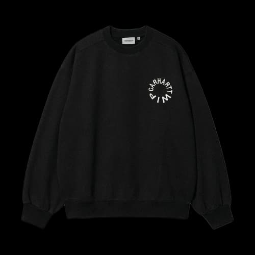 Carhartt WIP Work Varsity Sweat 'Black/Wash'
