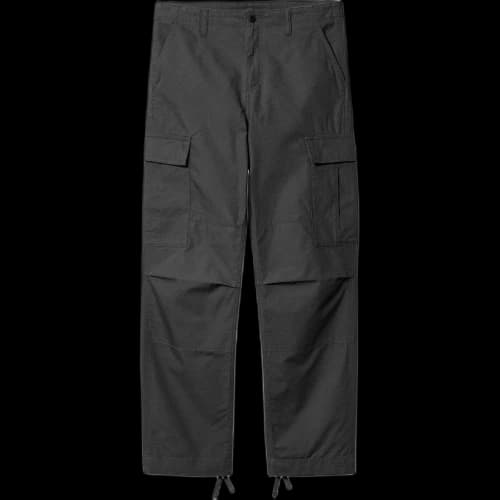 Carhartt WIP Low Rise Cargo Pants 'Charcoal'